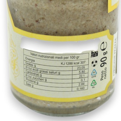 Handwerklich hergestellte Pilz- und Mandelpastete, zwei Größenoptionen (1 Einheit) GLUTENFREI - 