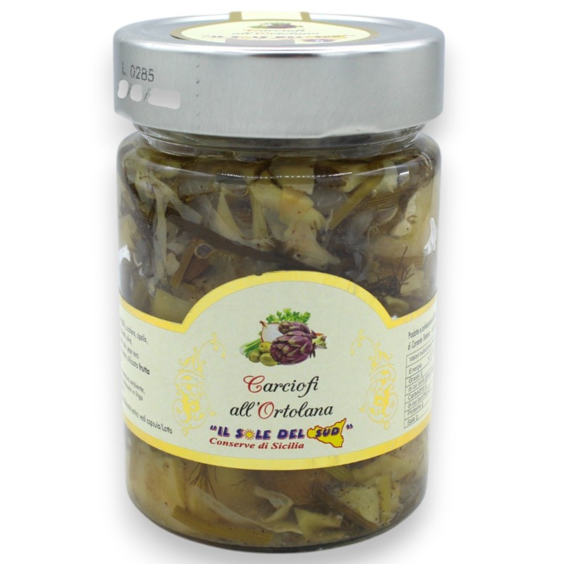 Carciofi Siciliani all'Ortolana, 280 g  SENZA GLUTINE - 