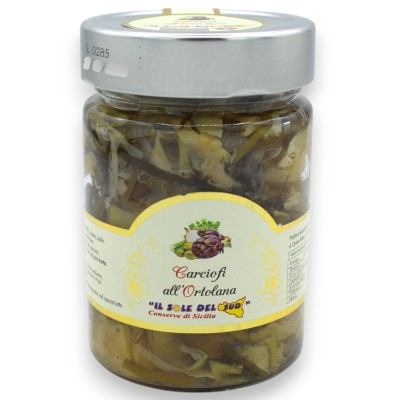 Carciofi Siciliani all'Ortolana, 280 g  SENZA GLUTINE - 