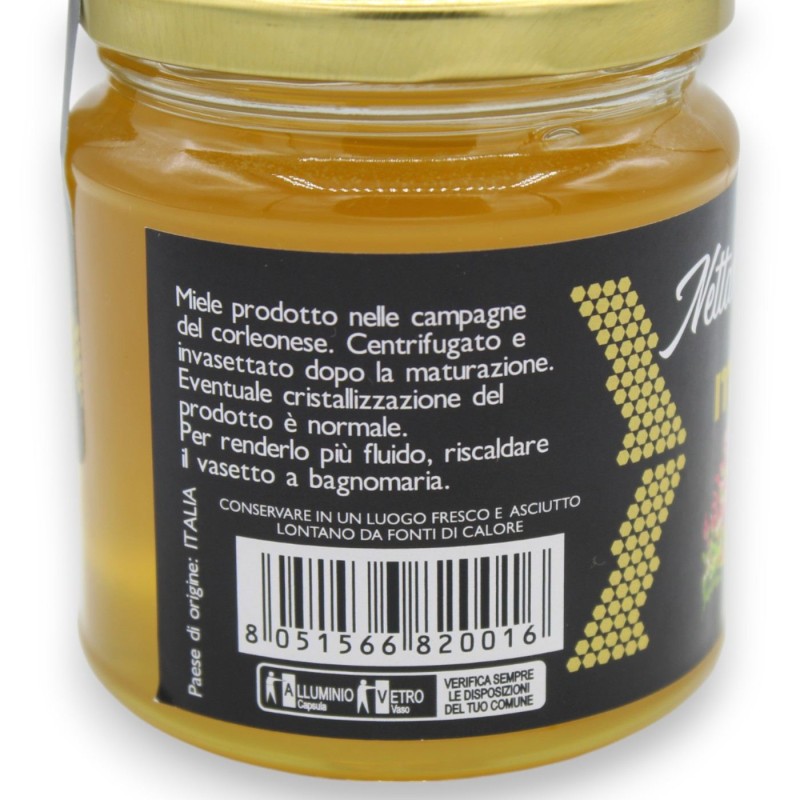 Miele di Sulla di Ape Nera Siciliana - 400 g - 100% ARTIGIANALE - 