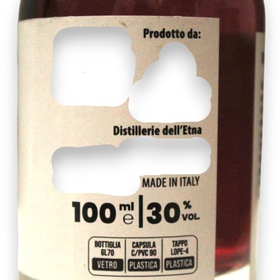 ROSSICILIEGIA, Artisanal Cherry Liqueur - Vol 30% - 100 ml - 