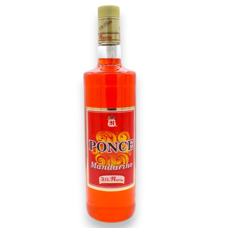 Ponce, handwerklich hergestellter Likör mit Orangen- oder Mandarinengeschmack (1 Einheit) Vol. 35 % 1 Liter - 