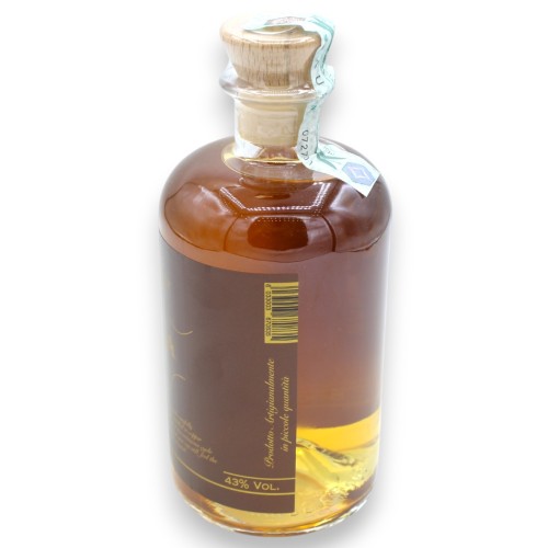 Malvasia delle Lipari Grappa, 43% ABV, 500 ml - RESERV - lagrad över 24 månader -  2