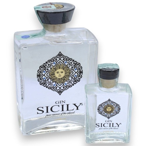 Gin Siciliano PREMIUM - Vol. 42% , due opzioni formato (1Unità) - 