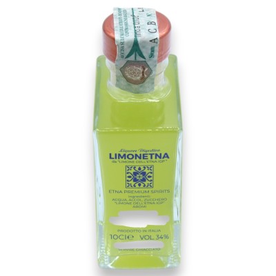 Liqueur digestive au citron - LIMONETNA - Vol. 34 %, deux formats (1 unité) Citrons Etna IGP - 
