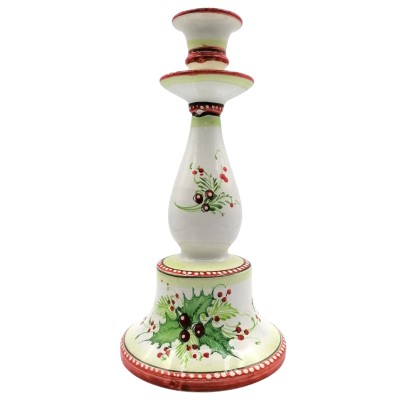 Handgjorda keramiska ljusstakar mäter h26x17 cm - 
