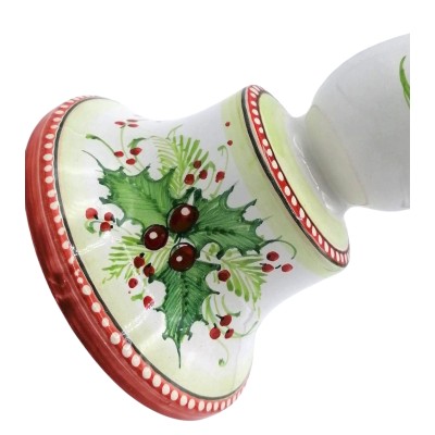Handgjorda keramiska ljusstakar mäter h26x17 cm - 