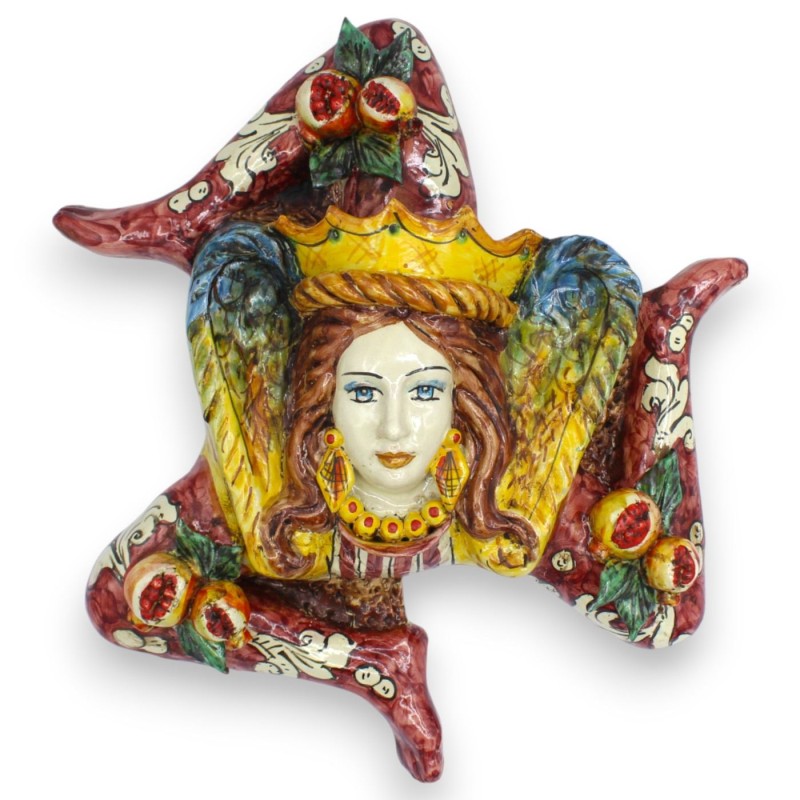 Caltagirone keramik Trinacria, ca 32...
