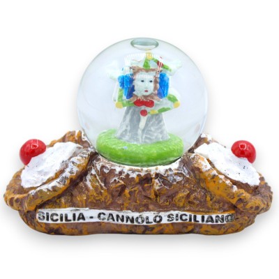 Sneeuwbol, sneeuwbal, glas en hars, 2 modelopties (1 eenheid)