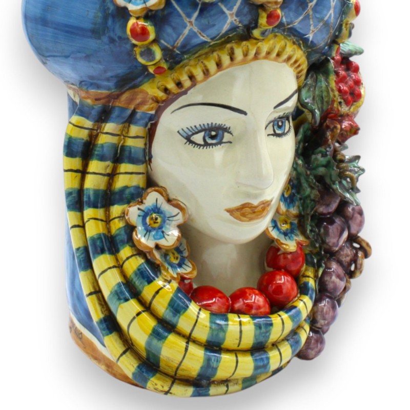 Sicilian Moorish Heads (pair),...