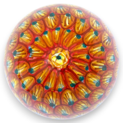 Ovo de cerâmica Caltagirone - aprox. 15 x 12 cm.... 2