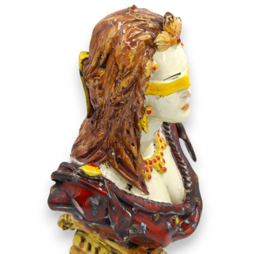 FORTUNE - Buste de Dame Chance sur un socle baroque, env.... 2