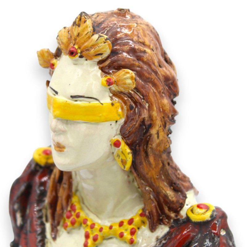 LA FORTUNA - Busto della Dea Bendata...