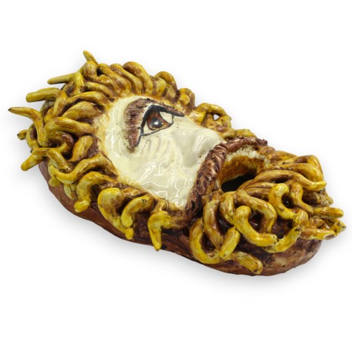 Polyfemos ansiktsmask, mytologisk figur, ca 30 x 20 cm.... 2