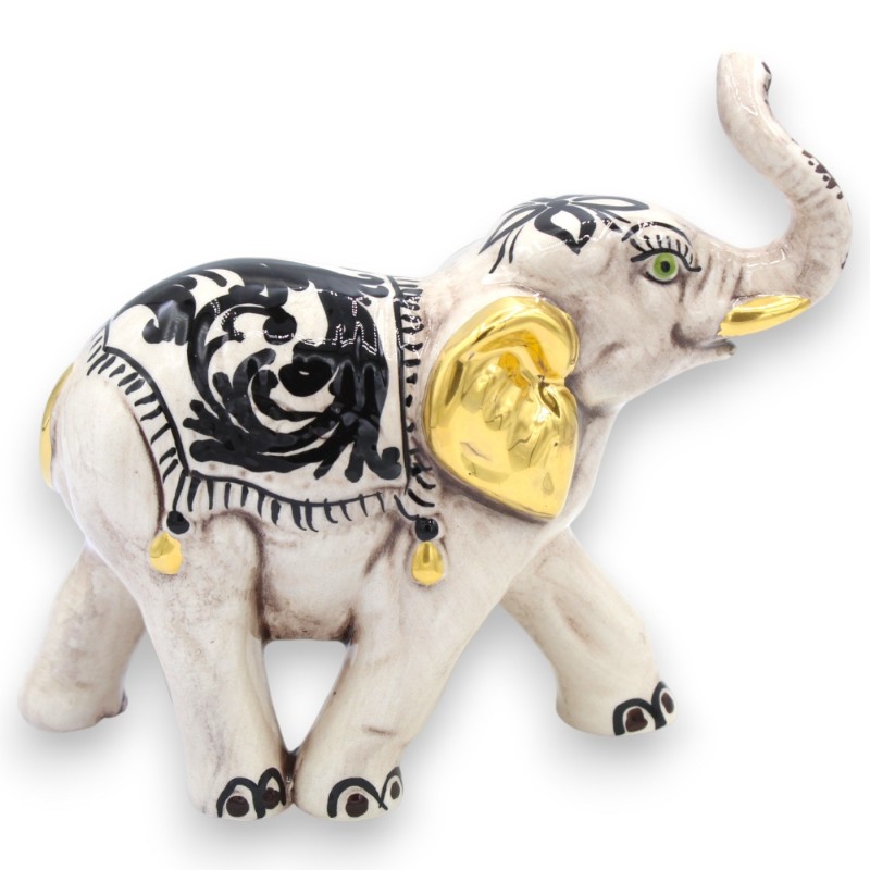 Lyckoelefant, Caltagirone Keramik, 2...