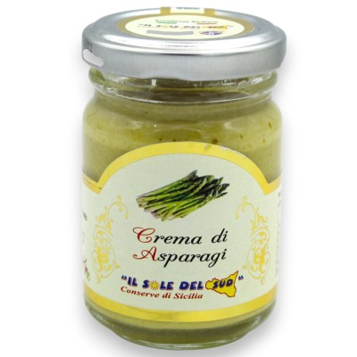 Crème d'asperges siciliennes, 100% artisanale, 90g - SANS GLUTEN -