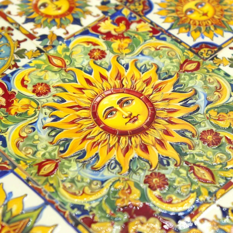 Poggia Pentola in ceramica, decoro...