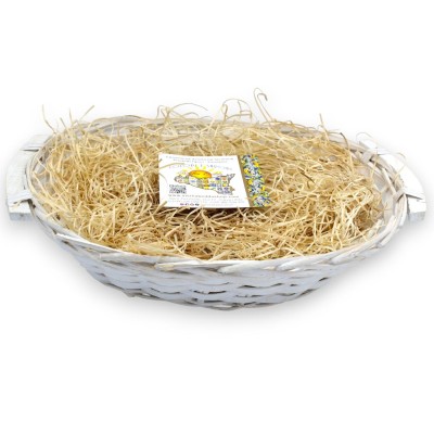 Cesta de regalo con productos típicos sicilianos, "Aromas de mi tierra"