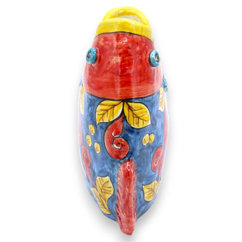 Cabeza de pez de cerámica de...