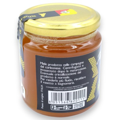 Miele di Eucalipto di Ape Nera Siciliana, 400 g