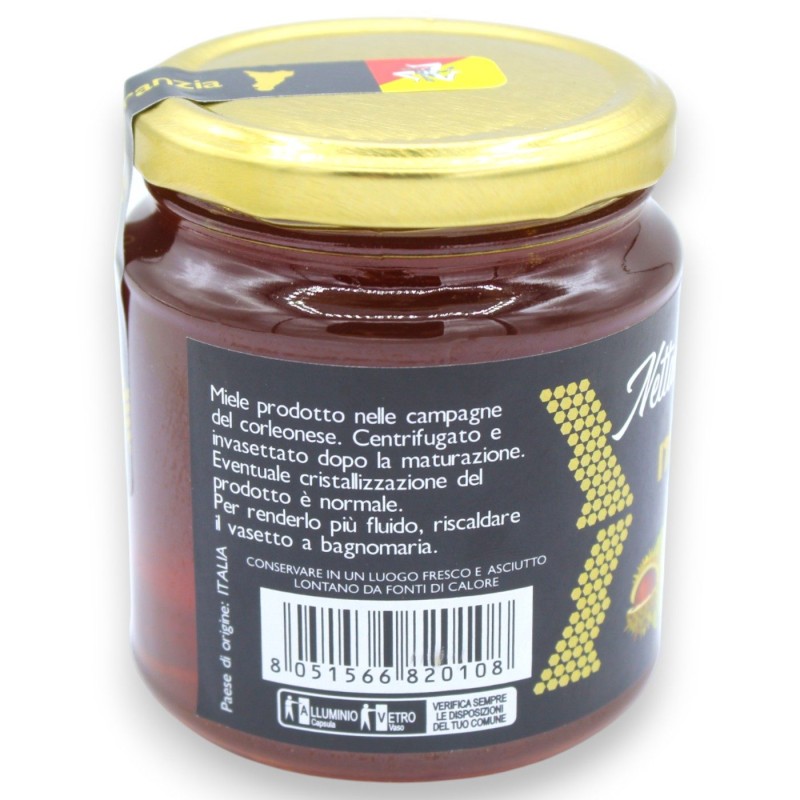 Miel de castaño de abeja negra...
