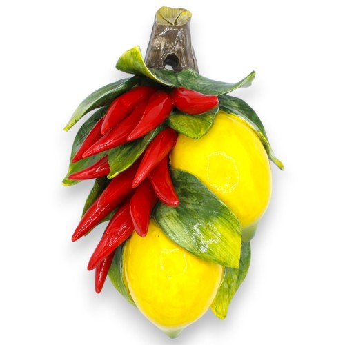 Lote compuesto por 2 limones y chiles maxi, 28 x 19 cm...