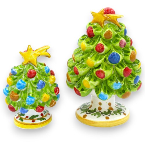 Weihnachtsbaum aus feiner sizilianischer Keramik,...