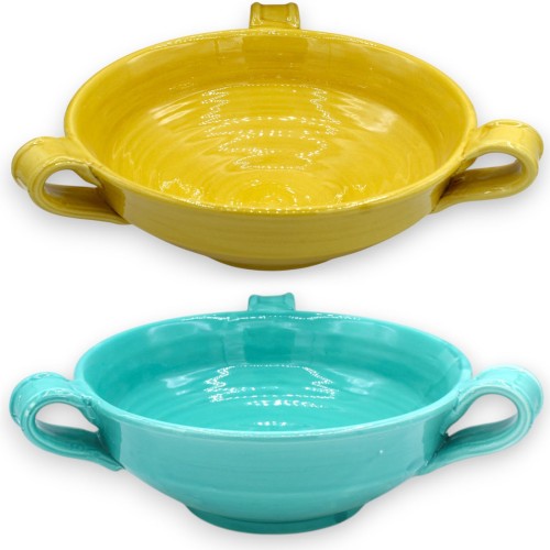 Centre de table en forme de coupe à fruits avec trois...