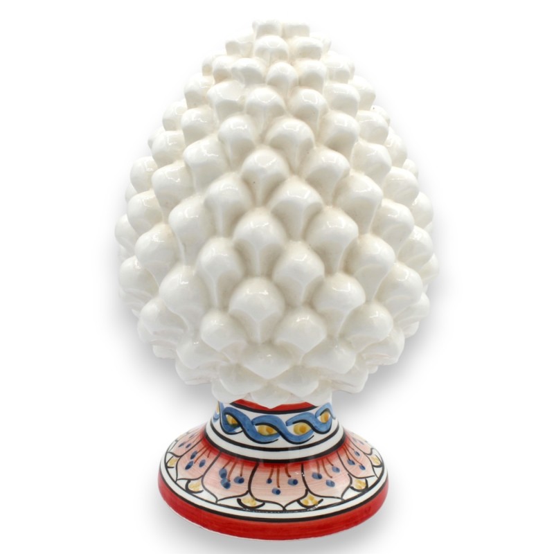 Pigna Ceramica Caltagirone con Base...