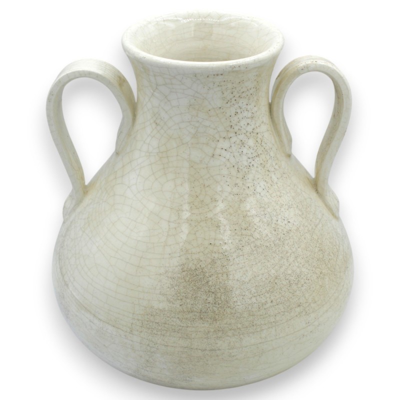 Amphora vase with handles, fine...