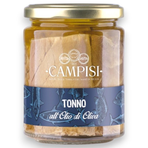 Atún siciliano en aceite de oliva, 300 g