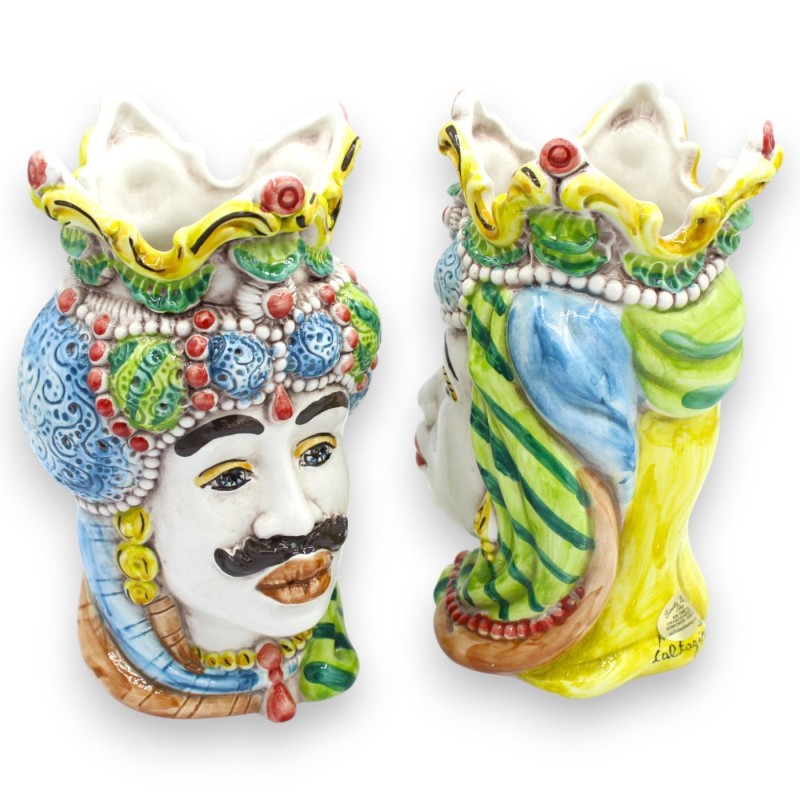 Têtes de Maures émiriens de Sicile...
