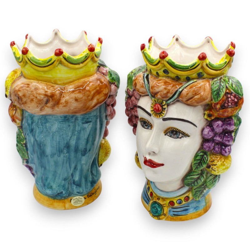 Głowa Maura Sycylijskiego, ceramika z...