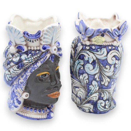 Sizilianische maurische Köpfe mit Krone und Turban... 2