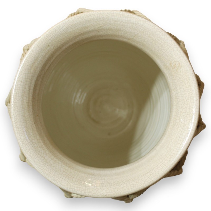 Einmachglas mit Schirmständer, beige...