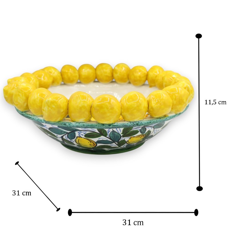 Caltagirone Ceramic Centerpiece, Ø 30...