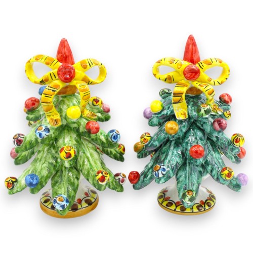 Weihnachtsbaum aus Caltagirone-Keramik, ca. 20 cm hoch...