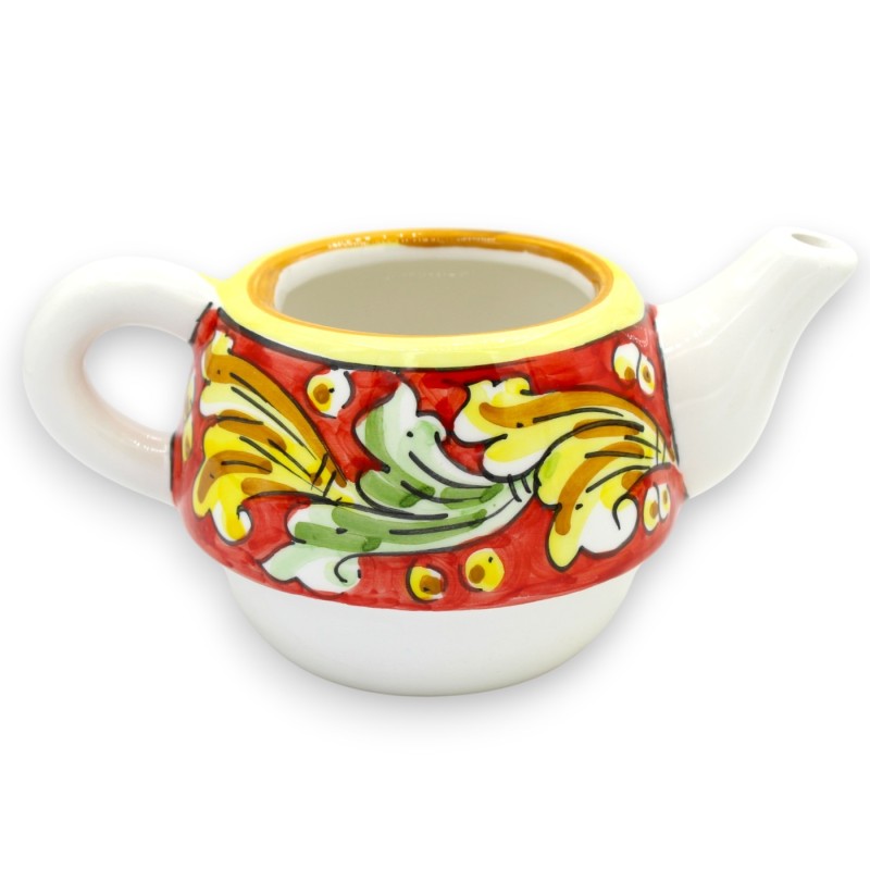 Three-piece teapot, convertible into...