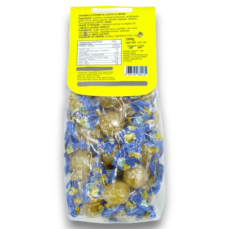 Harte Zitronenbonbons mit...