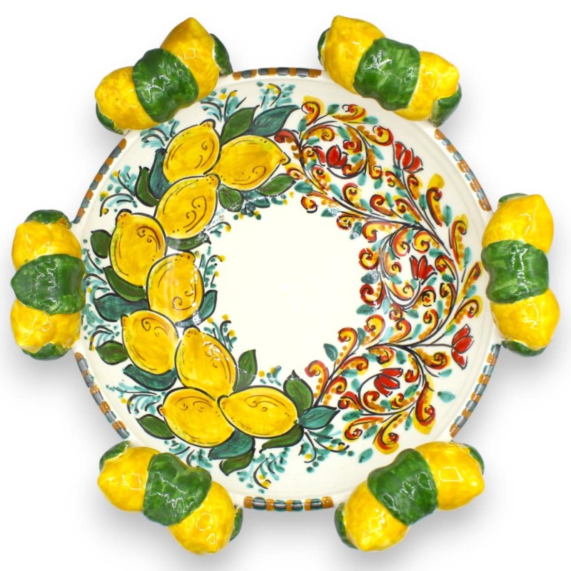 Centerpiece, Caltagirone ceramic, Ø...