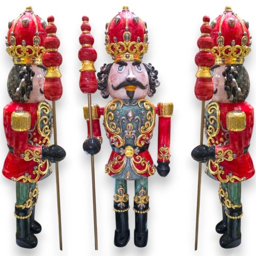 Soldado Cascanueces, cerámica de Caltagirone, 100 %... 2