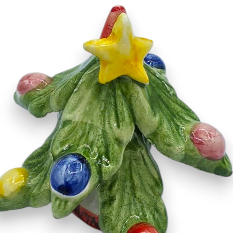 Weihnachtsbaum mit Stern und Spitze,...