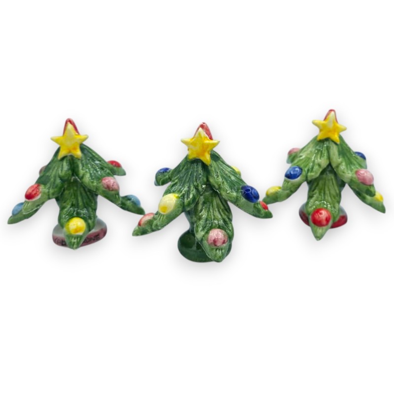 Weihnachtsbaum mit Stern und Spitze,...