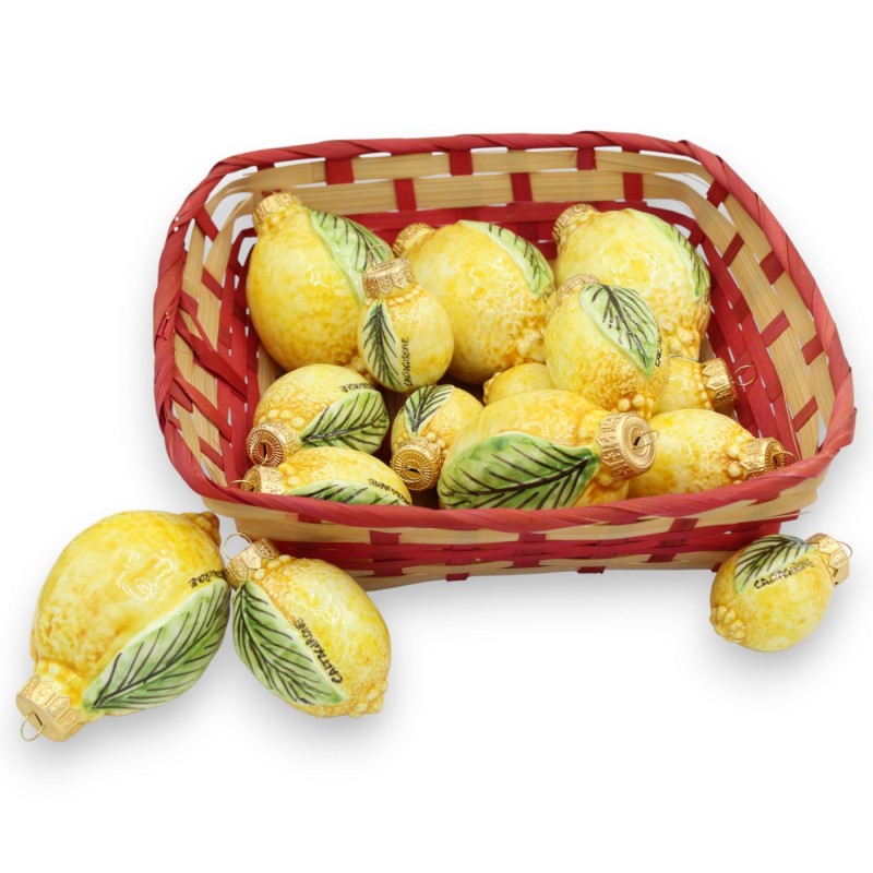 Caltagirone Ceramic Christmas Ball,...