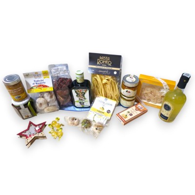 Cadeaupakket met typisch Siciliaanse producten - "Stella Cometa"