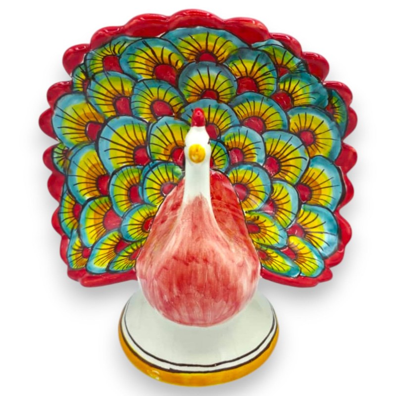 Paw ceramiczny Caltagirone, dwa...