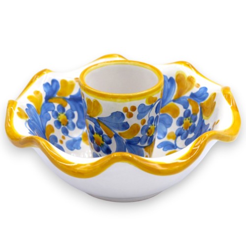 Łyżeczka do cukru i uchwyt na saszetki, ceramika... 2