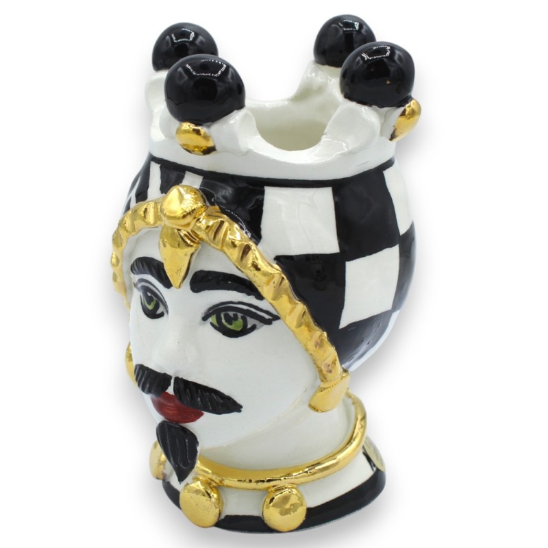 Morenkop van Caltagirone, ca. 12 cm...
