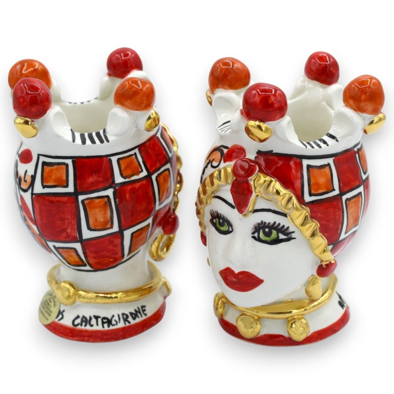 Caltagirone hedens huvud h 12 cm ca....
