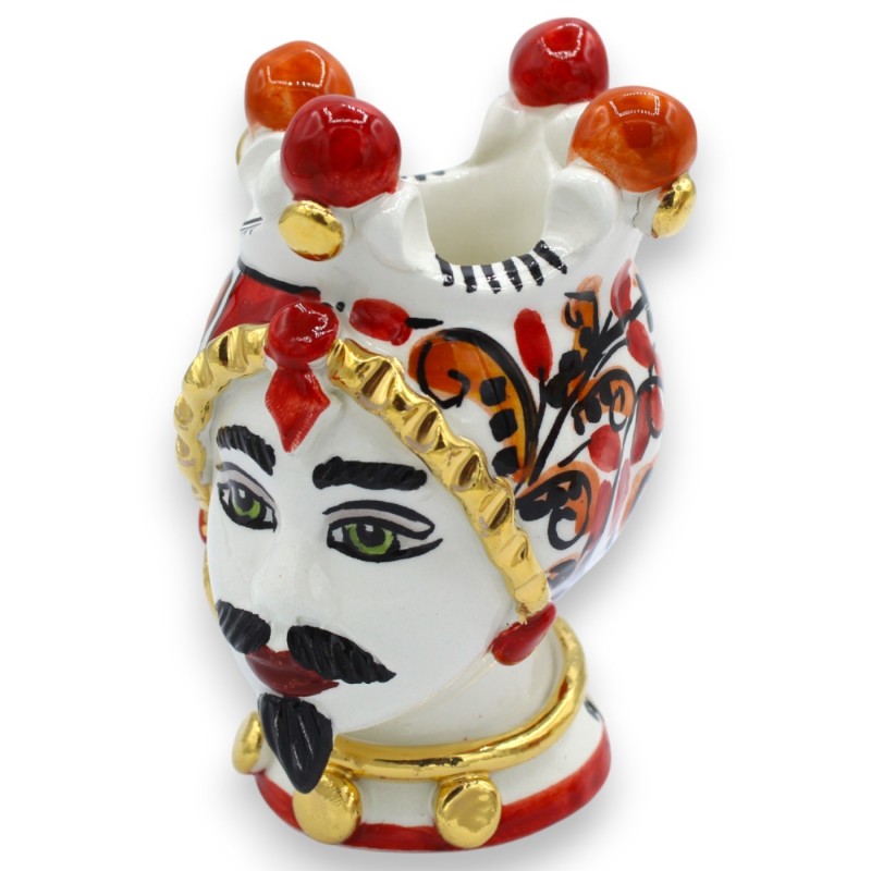Caltagirone Moor's Head h 12 cm...